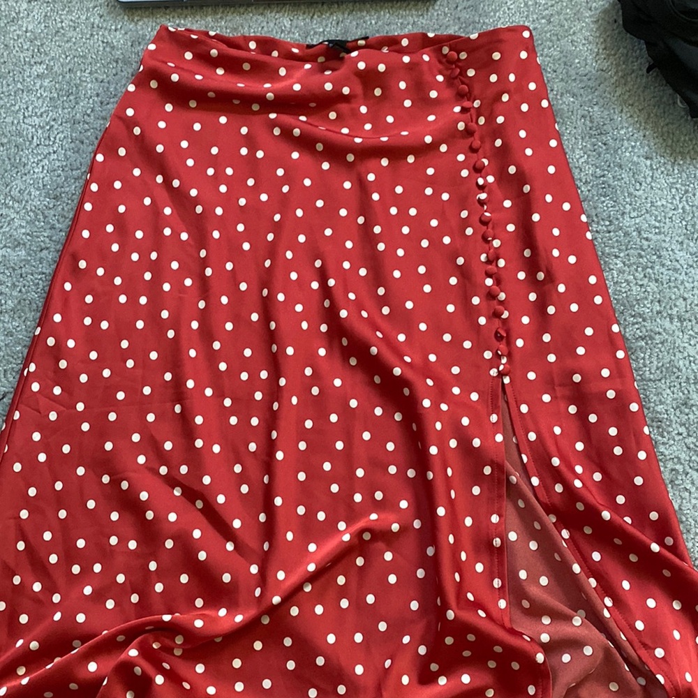 red skirt
